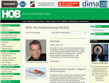 Tablet Screenshot of hob-magazin.com